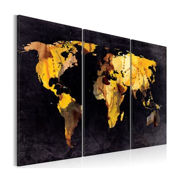 Tavla Arkiio Om Världen Var En Öken Triptych