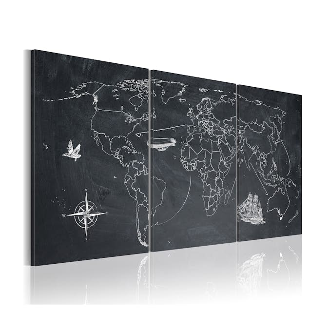 Tavla Arkiio Efter Fotspår Columbus