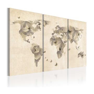 Tavla Arkiio Atlas Of Fjärilar Triptych