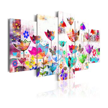 Tavla Arkiio Tulips In The Rain