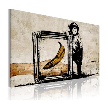 Tavla Arkiio Inspired By Banksy Sepia