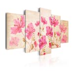 Tavla Arkiio Flowers In Pink