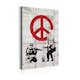 Tavla Arkiio Soldiers Painting Peace By Banksy
