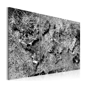 Tavla Arkiio  World Map Grey Thread