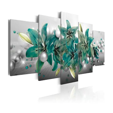 Tavla Arkiio Turquoise Bouquet