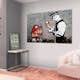 Tavla Arkiio Super Mario Mushroom Cop By Banksy