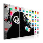Tavla Arkiio The Thinker Monkey By Banksy