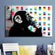 Tavla Arkiio Banksy The Thinker Monkey