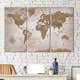 Tavla Arkiio Vintage Map Oriental Travels
