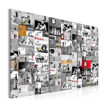 Tavla Arkiio Street Art Banksy III