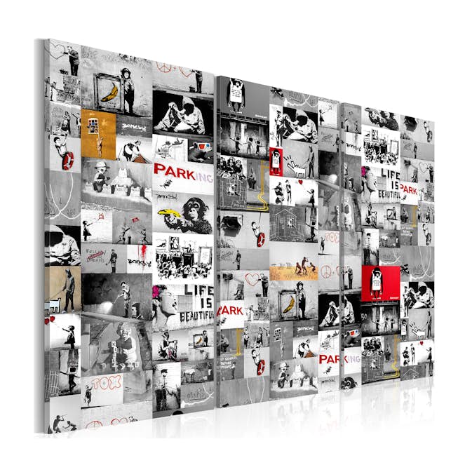 Tavla Arkiio Street Art Banksy III