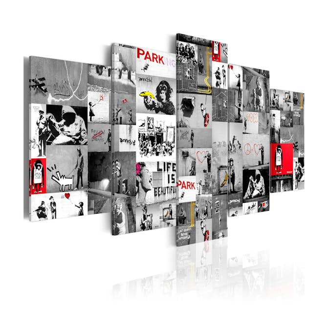 Tavla Arkiio Street Art Banksy IV