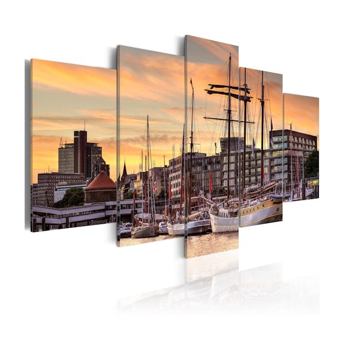 Tavla Arkiio Port Of Hamburg