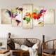 Tavla Arkiio World Map Abstract Fantasy