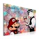 Tavla Arkiio Rainbow Brick Banksy