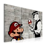 Tavla Arkiio Banksy Mario Bros