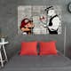 Tavla Arkiio Banksy Mario Bros