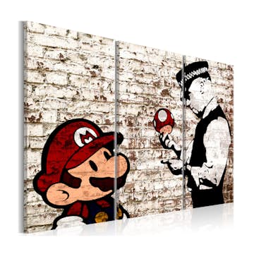 Tavla Arkiio Mario Bros Torn Wall