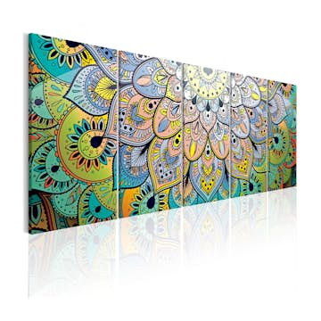 Tavla Arkiio Mandala Peacock's Tail