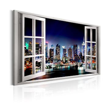 Tavla Arkiio Window View Of New York