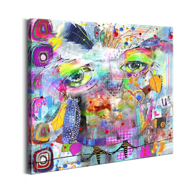 Tavla Arkiio Colourful Owl
