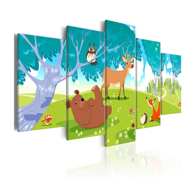 Tavla Arkiio Friendly Animals 5 delar