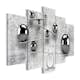 Tavla Arkiio Balls And Concrete Wide 5 delar