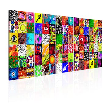 Tavla Arkiio Colourful Abstraction