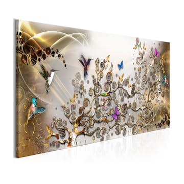 Tavla Arkiio Hummingbirds Dance Guld