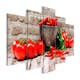 Tavla Arkiio Red Vegetables Brick 5 delar