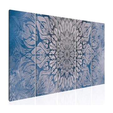 Tavla Arkiio Hypnosis Blue 5 delar