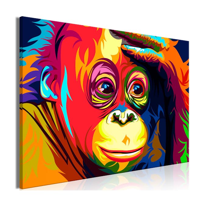 Tavla Arkiio Colourful Orangutan