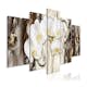 Tavla Arkiio Orchid Waterfall Wide Brown 5 delar