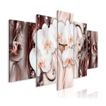 Tavla Arkiio Orchid Waterfall Wide Brown 5 delar