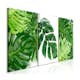 Tavla Arkiio Palm Leaves 3 delar 120x60