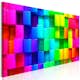 Tavla Arkiio Colourful Cubes Narrow 5 delar