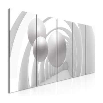 Tavla Arkiio White Tunnel Narrow 5 delar