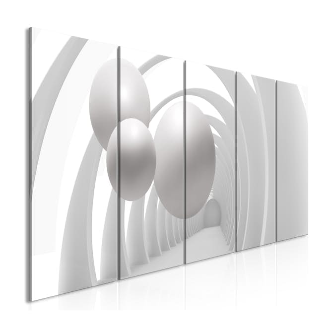 Tavla Arkiio White Tunnel Narrow 5 delar