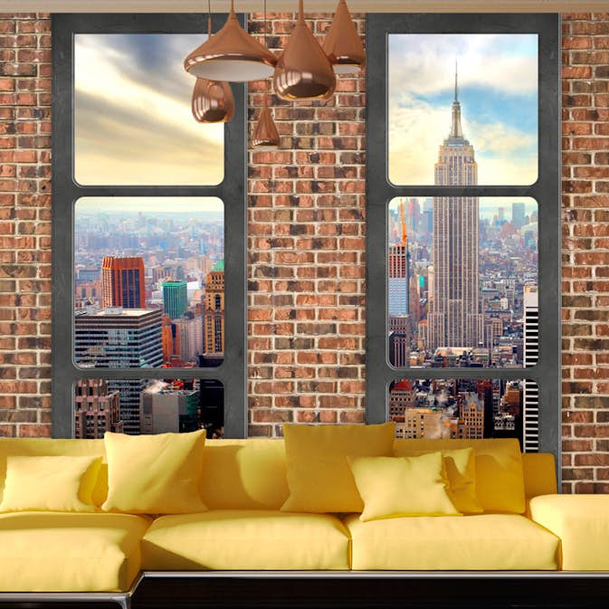 Fototapet Arkiio Självhäftande The View From The Window New York