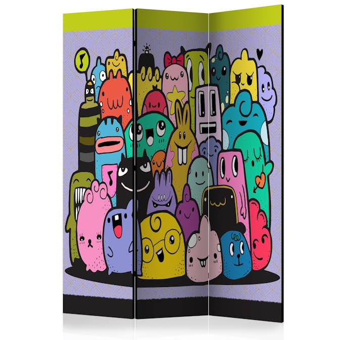 Rumsavdelare Arkiio Monsters From 3rd C Grade 135x172 cm