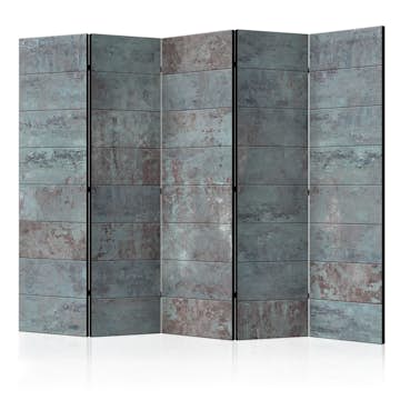 Rumsavdelare Arkiio Turquoise Concrete II 225x172 cm
