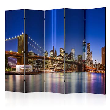 Rumsavdelare Arkiio Blue New York II 225x172 cm