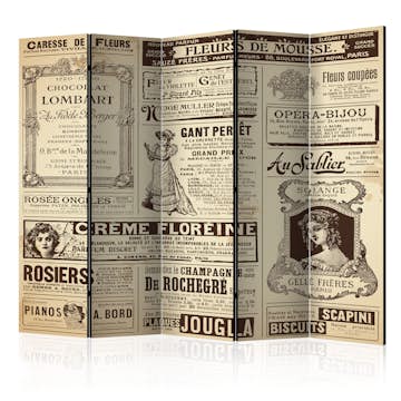 Rumsavdelare Arkiio Vintage Magazines II 225x172 cm