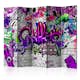 Rumsavdelare Arkiio Purple Graffiti 225x172 cm