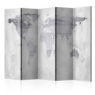 Rumsavdelare Arkiio Concrete Map 225x172 cm