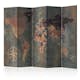 Rumsavdelare Arkiio Map in Browns and Greys 225x172 cm