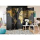 Rumsavdelare Arkiio World Map on Dark Background 225x172 cm