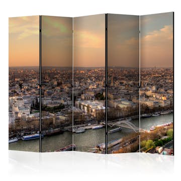 Rumsavdelare Arkiio Barges on the Seine II 225x172 cm