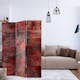 Rumsavdelare Arkiio Red Metal 135x172 cm