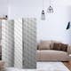 Rumsavdelare Arkiio Grey Hearts 135x172 cm
